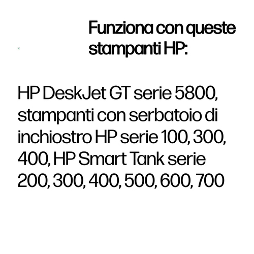 HP GT52 – Flacone di inchiostro ciano originale