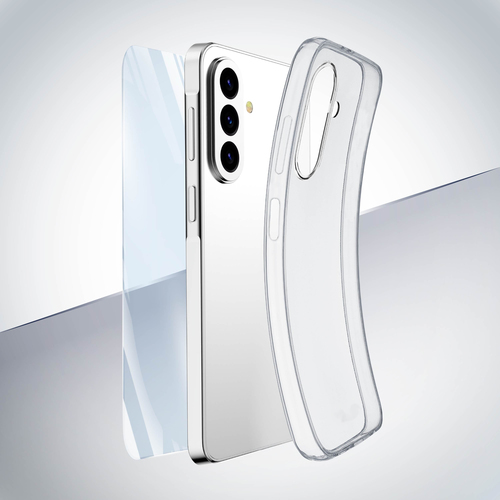 Cellularline CASE + GLASS KIT GALAXY A27 TRANSPARENT – image 2
