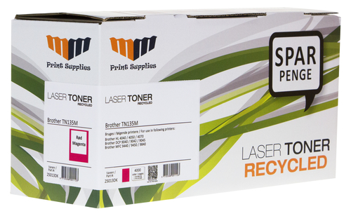 MM Magenta Laser Toner - Brother TN135M - For Brother DCP / HL / MFC – image 3