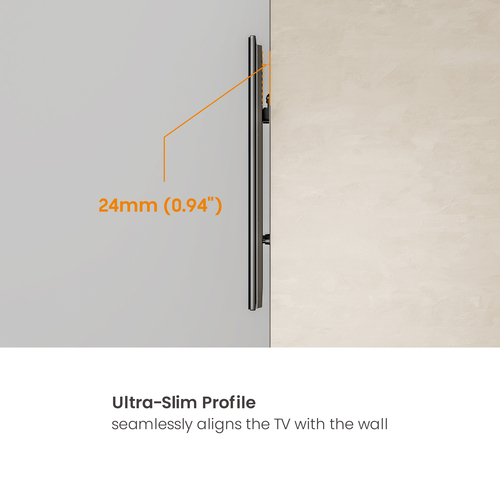 Equip 32"-100" No Drilling TV Wall Mount Bracket – image 5