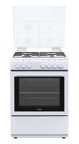 De’Longhi DL664EW cooker Freestanding cooker Electric Gas White