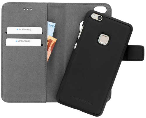 Mobiparts 2 in 1 Premium Wallet Case Huawei P10 Lite Black