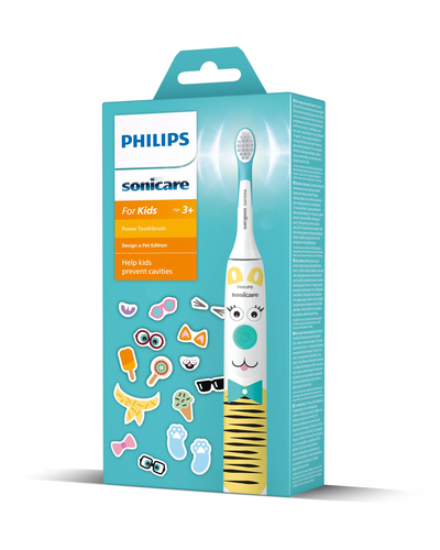 Philips HX3601/01 Sonicare Kids Tandenborstel Blauw – Foto 3 van 3