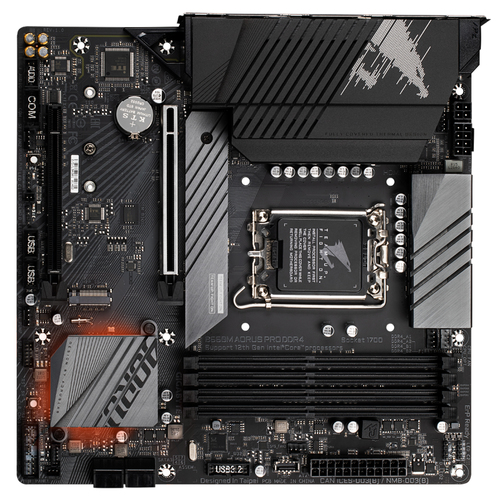 GIGABYTE B660M AORUS PRO DDR4 материнская плата Intel B660 LGA 1700 Микро ATX