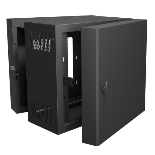 Middle Atlantic CWR-12-21SD4 rack cabinet 12U Wall mounted rack Black