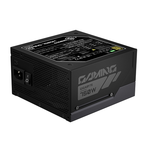 GIGABYTE GAMING 750GM PG5 power supply unit 750 W 20+4 pin ATX ATX Zwart, afbeelding 2