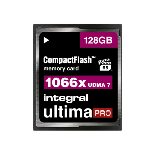 Integral 128GB COMPACT FLASH MEMORY CARD CF UDMA 7 VPG-65 UP TO R-160 W-135 1066X – image 2