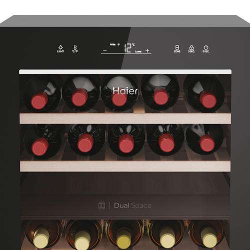 Haier Wine Bank 50 Series 7 HWS42GDAU1 Compressor wine cooler Freestanding Black 42 bottle(s) – image 8