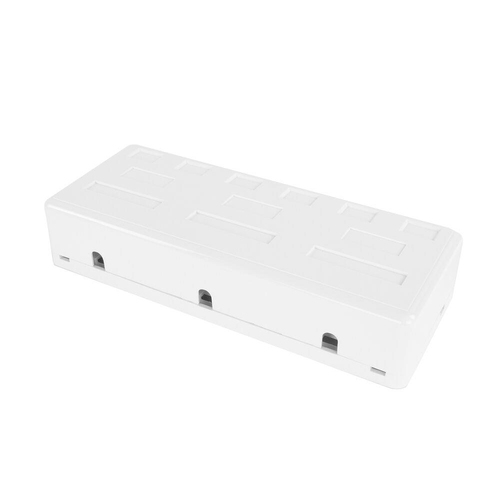 ACT Unloaded Surface keystone mount box voor 6 keystone jacks, afbeelding 2