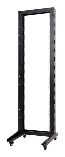 aiten data F80.66.22OF rack cabinet 22U Floor mounted rack Black