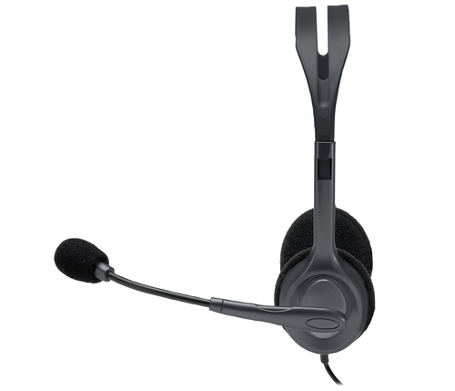 Logitech 981-000612 auricular y casco Auriculares Alámbrico Diadema Oficina/Centro de llamadas Negro imagen 2