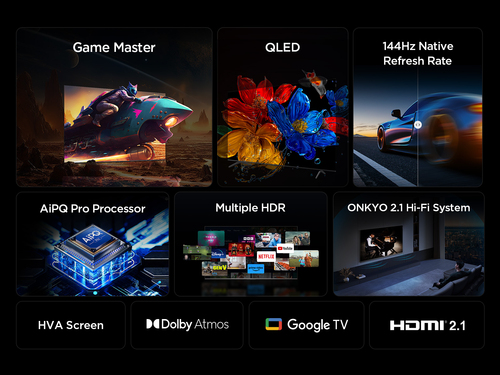 Tcl 85T8C UK 85 4K Ultra HD Hdr Smart Qled TV Dolby Vision Dolby Atmos - image 7