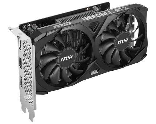 Msi GeForce Rtx 3050 6 GB Ventus 2X E OC Graphics Card, Black - image 4
