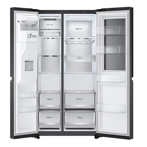 LG InstaView™ ThinQ™ CraftIce™ GSXV90MCDE American Fridge Freezer – image 5