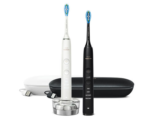 Philips HX9914/60 electric toothbrush Adult Sonic toothbrush Black, White