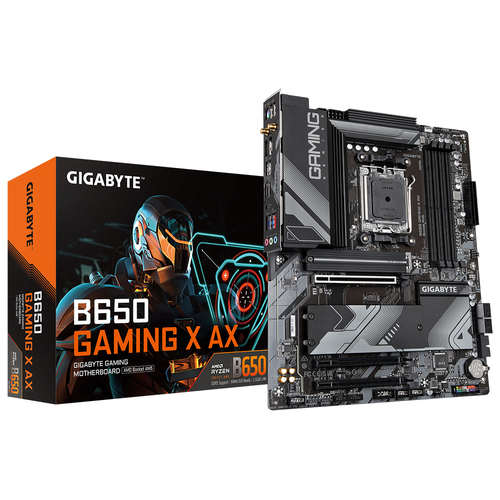 GIGABYTE B650 GAMING X AX материнская плата AMD B650 Socket AM5 ATX
