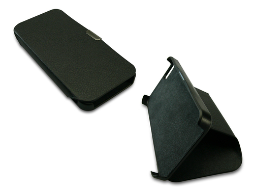 Sandberg Case stand iPhone 5/5S skin Black – image 1