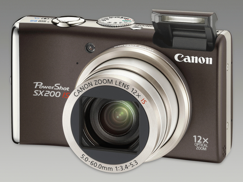 Canon PowerShot SX200 IS, Black – image 2