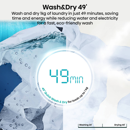 Hisense Washer dryer WD5I1245BBR RAL9005 – image 8