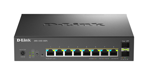D-Link 10-Port Multi-Gigabit Smart Managed PoE