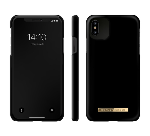 iDeal of Sweden Printed Case iPhone 11PM/XSM Matte Black – image 1