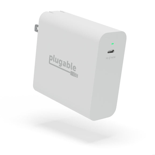 PLUGABLE 140W USB C CHARGER, GAN WALL LAPTOP CHARGER, PD 3.1 (EPR) POWER ADAPTER