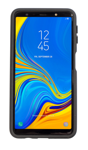 Mobiparts Rugged Tough Grip Case Samsung Galaxy A7 (2018) Black – image 2