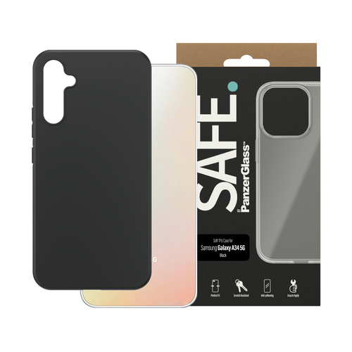 PanzerGlass SAFE. by PanzerGlass® Case for Samsung Galaxy A34 5G Black – image 2