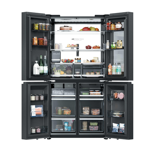 Haier HCW99F18DHMB side-by-side refrigerator Freestanding – image 2
