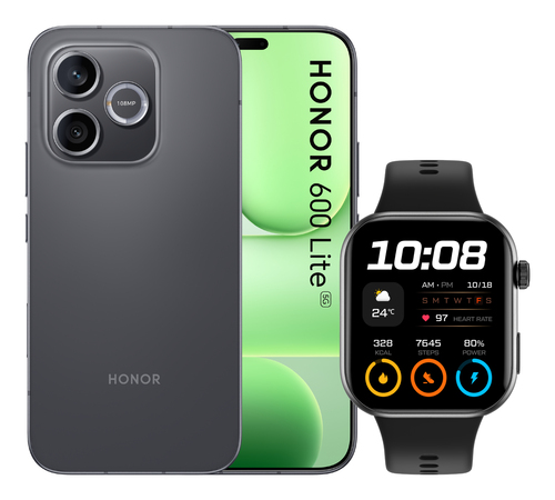 Honor BUNDLE 600 LITE 256GB V BLACK+WATCH 2i BLACK