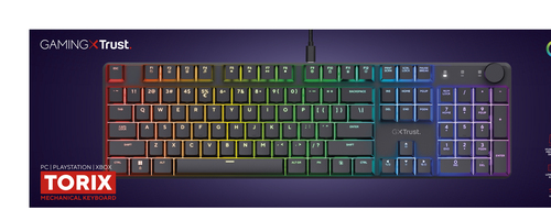 Trust GXT866 TORIX MECHANICAL KEYBOARD US QWERTY Toetsenbord Zwart, afbeelding 6