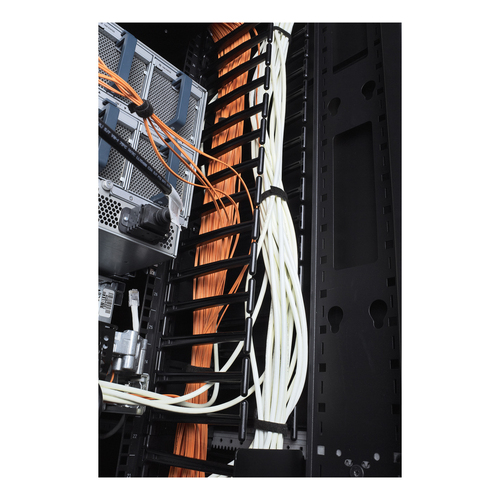 APC AR7580A canaleta para cable Bandeja portacables recta Negro