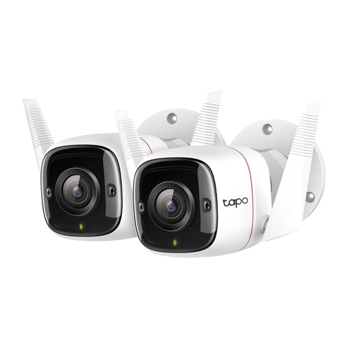 TP-Link Tapo C310P2 Куб IP камера видеонаблюдения Вне помещения 2304 x 1296 пикселей Стена