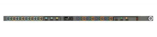 Vertiv Geist MNS3EGW1-24PBB8-6PS15D0A10-S-A power distribution unit (PDU) 24 AC outlet(s) 0U Black