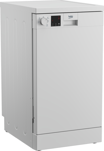 Beko DVS05024W Vrijstaande vaatwasser Wit, afbeelding 2