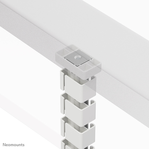 Neomounts ADS06-132WH Organizador vertebral de cables - fijación magnética - universal