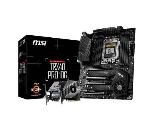 MSI TRX40 PRO 10G материнская плата AMD TRX40 Socket sTRX4 ATX