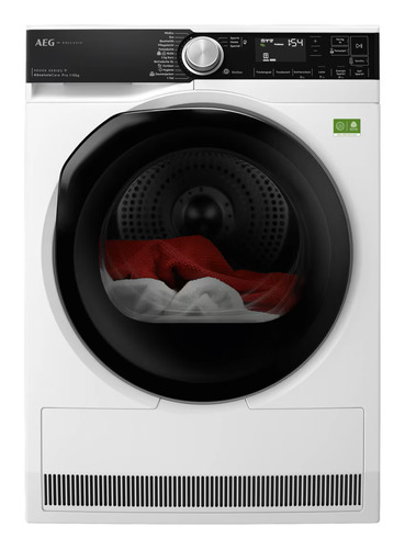 AEG TR9XWP80809 сушилка для белья Отдельно стоящий Фронтальная загрузка 10 kg Белый