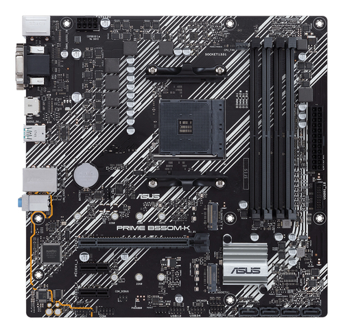 Asus Prime B550M-K Amd B550 Micro-Atx Socket AM4 Motherboard - image 1