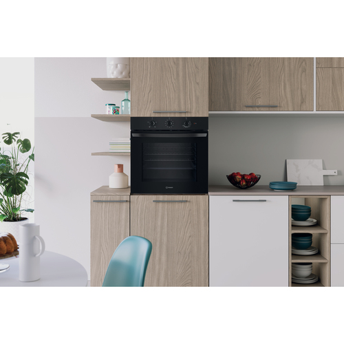 Indesit Click&Clean IO 232H X UK Electric Oven - Black - image 7