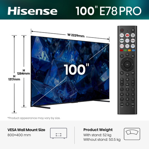 Hisense 100E78STUK PRO – image 2