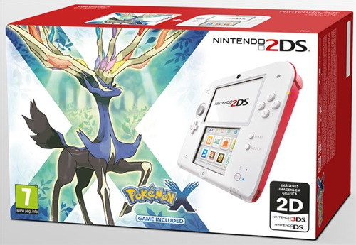 Nintendo 2DS + Pokemon X
