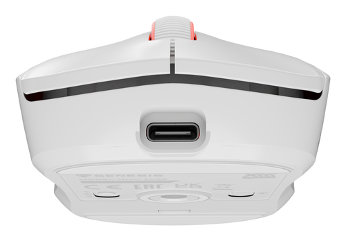GENESIS NMG-2090 Zircon XIII Gaming Muis Ambidextrous RF Wireless + USB Type-C Wit, afbeelding 4