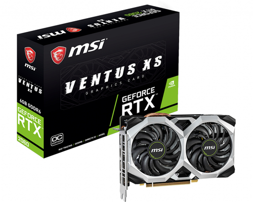 MSI VENTUS RTX 2060 XS 6G OC NVIDIA GeForce RTX 2060 6 GB GDDR6