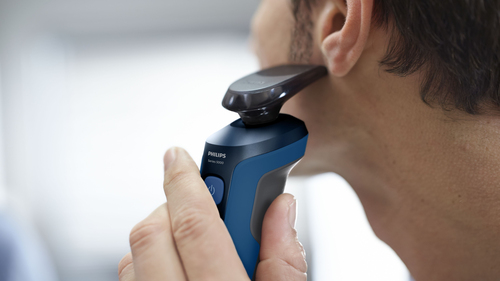 Philips SHAVER Series 5000 S5466/03 men's shaver Rotation shaver Black, Blue – image 9