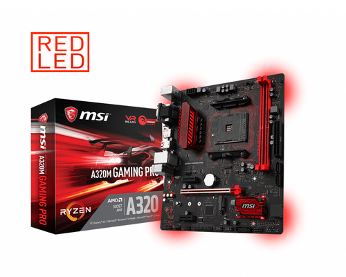 MSI A320M GAMING PRO материнская плата AMD A320 Разъем AM4 Микро ATX