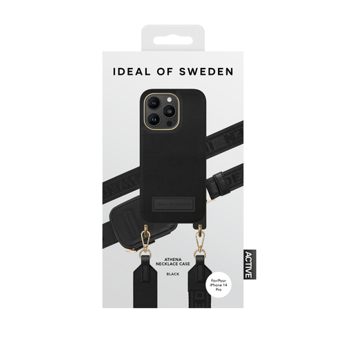 iDeal of Sweden Athena Necklace Case iPhone 14PR Black – image 5