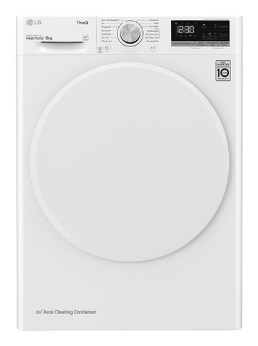 LG V3R08T tumble dryer Freestanding Front-load