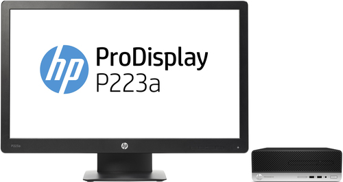 HP 400 G5 + ProDisplay P223a