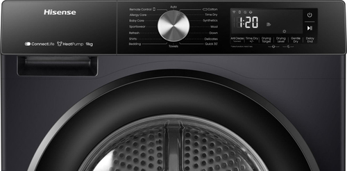 Hisense DH3S902BB3 Warmtepompdroger Zwart, afbeelding 8